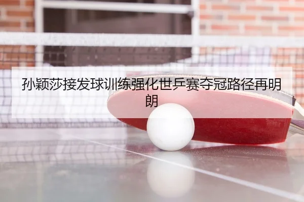 孙颖莎接发球训练强化世乒赛夺冠路径再明朗